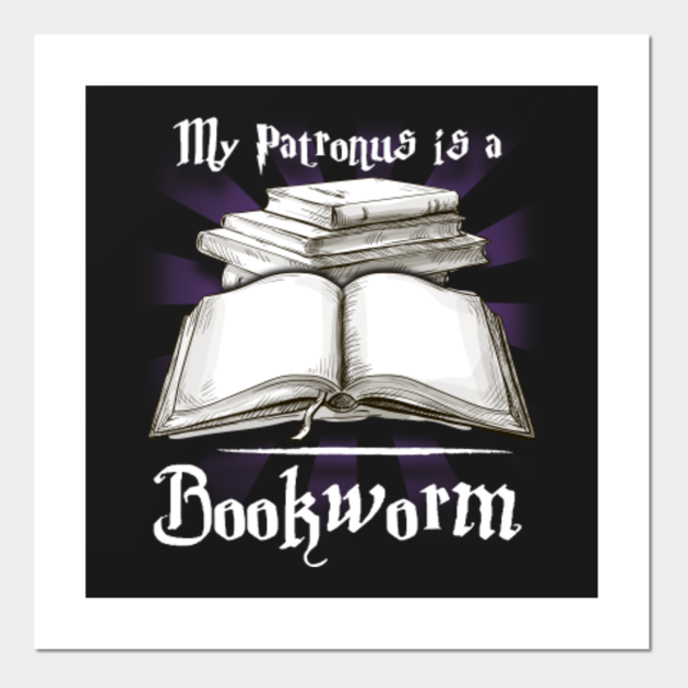 my patronus is a bookworm t shirt